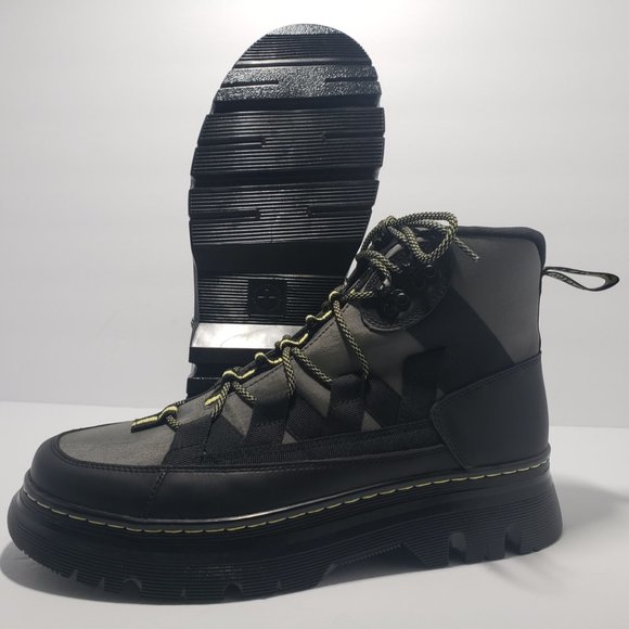 NEW Dr. Martens Boury Casual / Work Boots Lace Up Black Gray Men\'s Size 13 main image 10